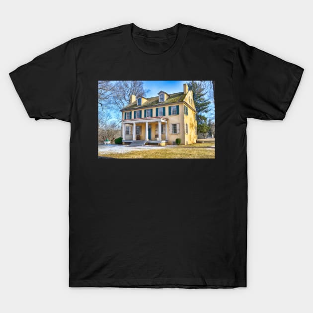 Taylor House Washington Crossing T-Shirt by JimDeFazioPhotography